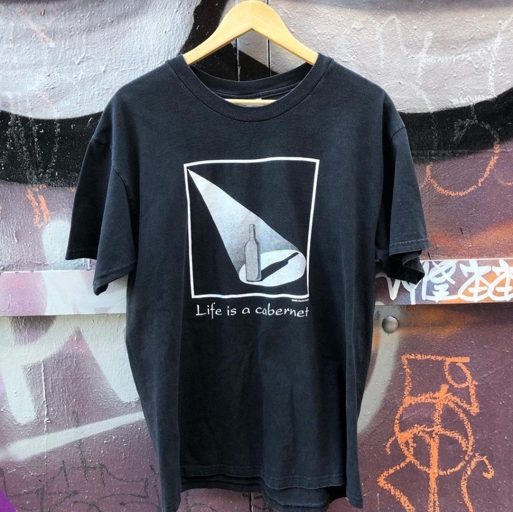 1993 Wine Pun🍷Vintage Tee